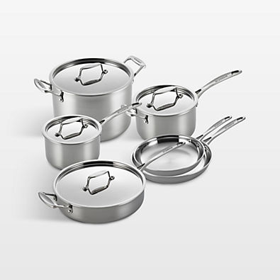 View SCANPAN ® Fusion 5 Cookware Set, Set of 10 details