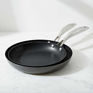 Deen Brothers Hard Anodized Cast Iron GranIT Ceramic Nonstick 12.75 Wok w/  Lid 