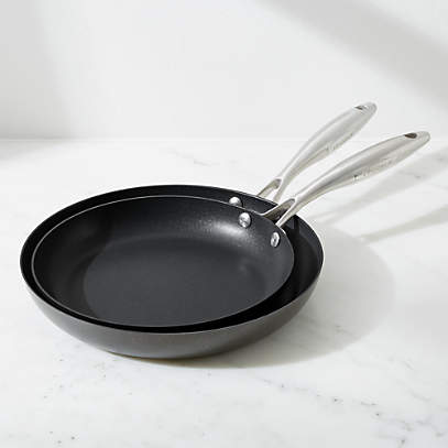 Fry Pans, Non-Stick Surface, 2-Pc. Set, As Seen on TV