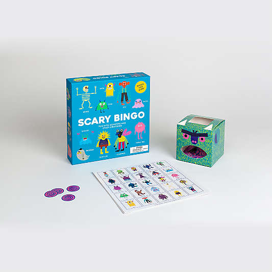 Scary Bingo Kids Halloween Game