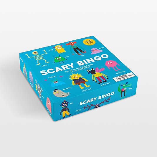 Scary Bingo Kids Halloween Game