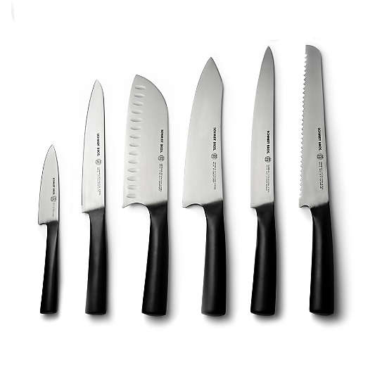 Schmidt Brothers ® 7-Piece Carbon 6 Knife Block Set