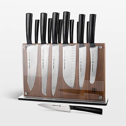 Schmidt Brothers ® Carbon 6 15-Piece Knife Block Set