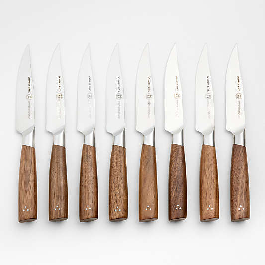Schmidt Brothers ® Delta Brown Steak Knives, Set of 8