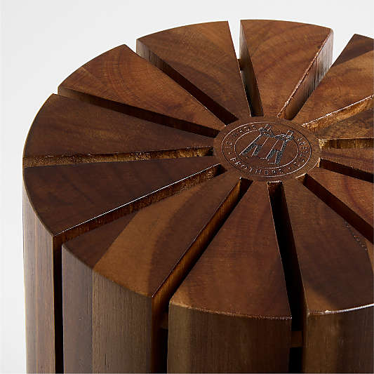 Schmidt Brothers ® Acacia Giotto Knife Block