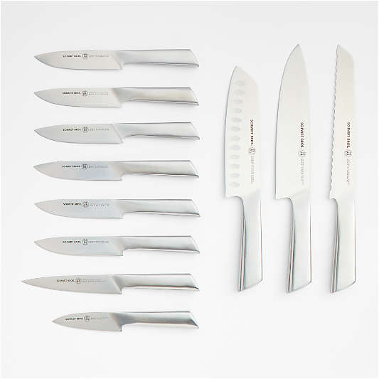 Schmidt Brothers ® Giotto Forged Steel 12-Piece Black Block Set