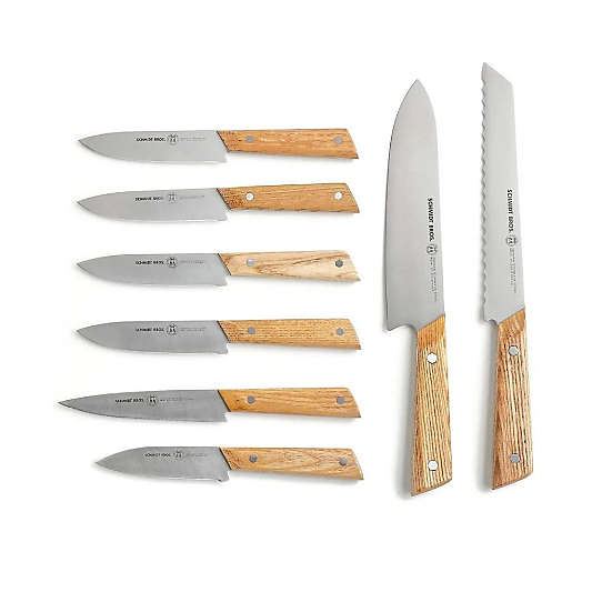 Schmidt Brothers ® Hex 9-Piece Knife Block Set