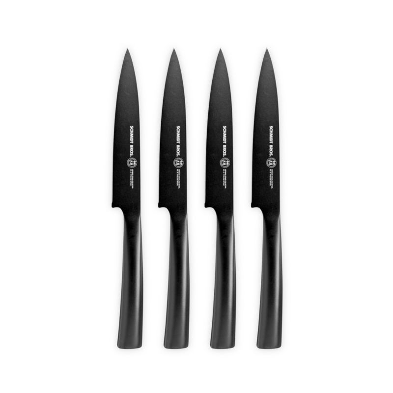 Schmidt Brothers ® Cutlery Jet Black 4-Piece Steak Knife Set - image 2 of 4