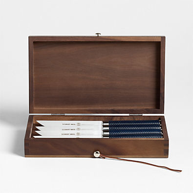 View Schmidt Brothers ® Madison Steak Knives, Set of 4 details