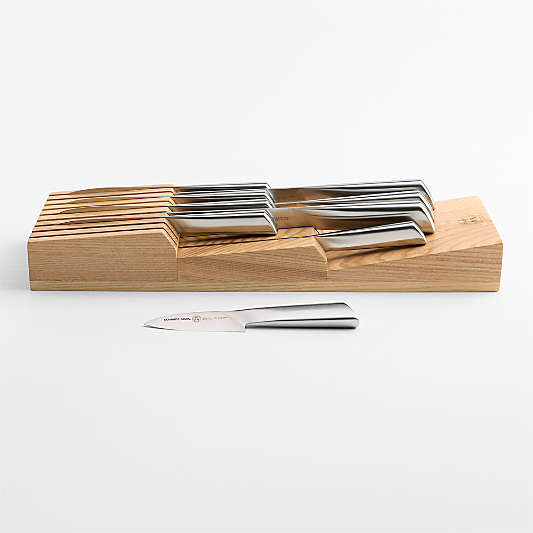 Schmidt Brothers ® Forged Steel 10-Piece White Ash Magnetic Block Set