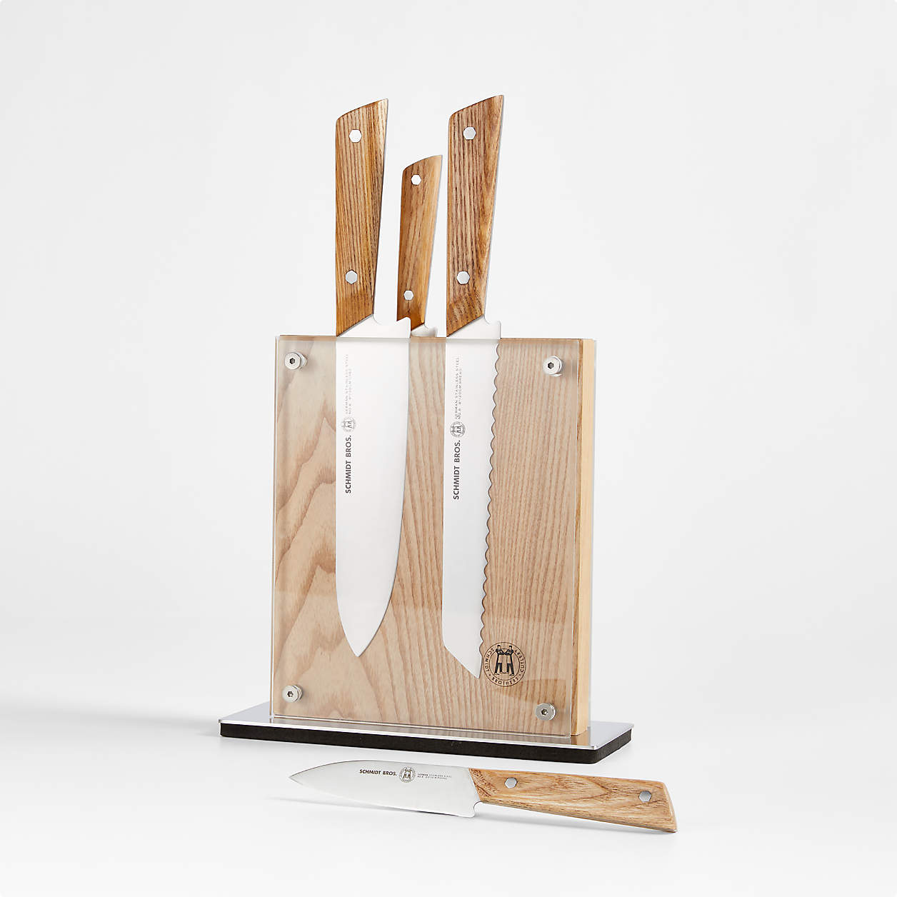 Schmidt Brothers ® Hex 5-Piece Knife Block Set