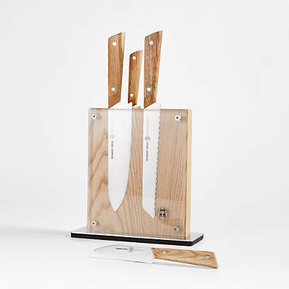 Schmidt Brothers™ Cutlery Zebra Wood BBQ 6 Pc Knife Set 