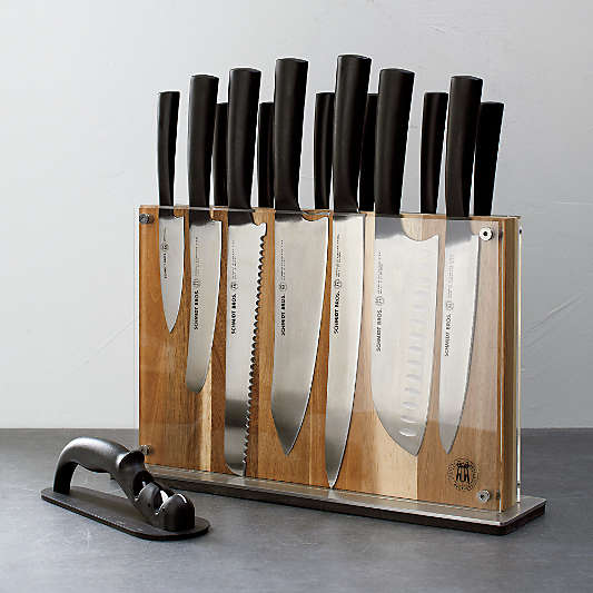 Schmidt Brothers ® Carbon 6 15-Piece Knife Block Set