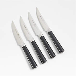  Schmidt Brothers - Heritage 4-Piece Jumbo Steak Knife Set,  High-Carbon German Stainless Steel Cutlery: Home & Kitchen