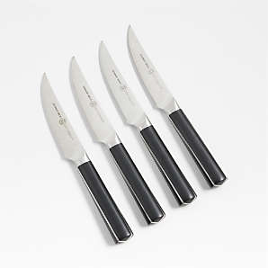 Schmidt Bros German Steel #9 Steak Knife 5” Blade Stainless Professional 6  Set