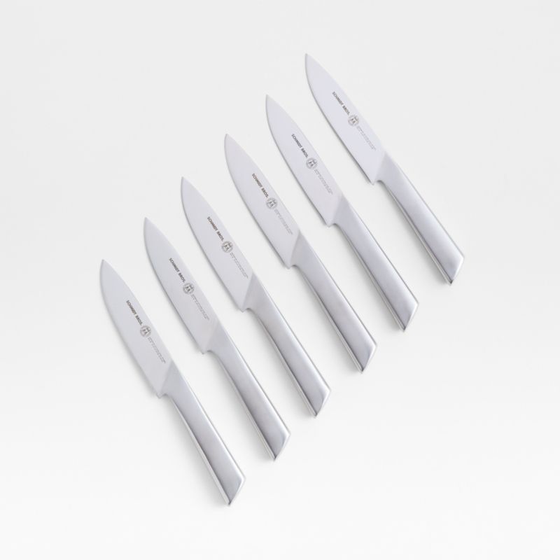 Schmidt Brothers ® Forged Steel Steak Knives, Set of 6 - image 0 of 8