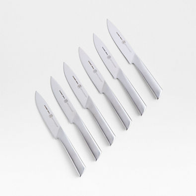 View Schmidt Brothers ® Forged Steel Steak Knives, Set of 6 details