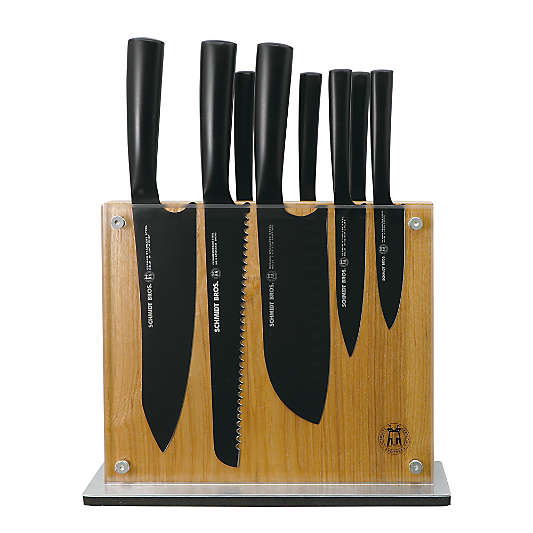 Schmidt Brothers ® Cutlery Jet Black 12-Piece Knife Set