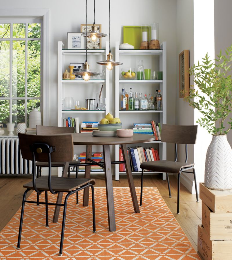 Pilsen White Bookcase with Glass Shelves - image 2 of 17