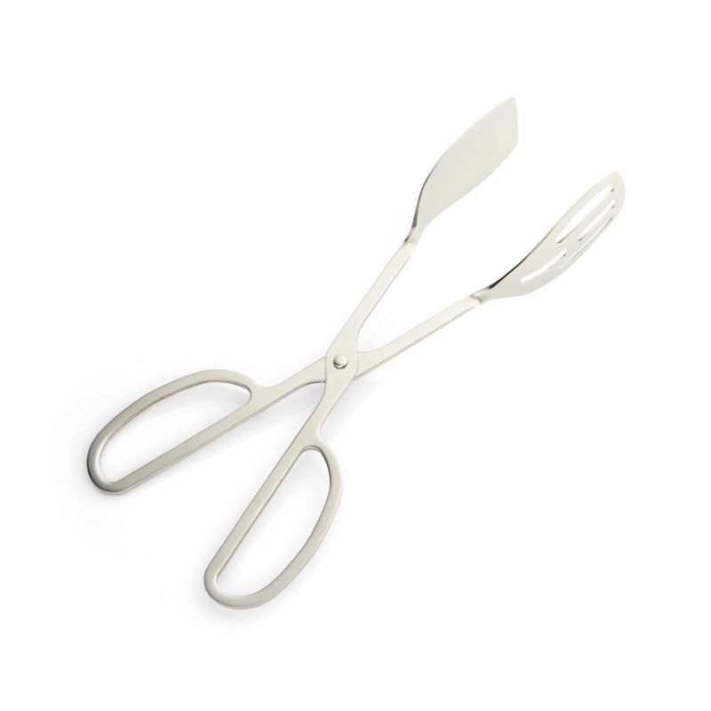 Scissor Handled Serving Tongs + Reviews | Crate & Barrel