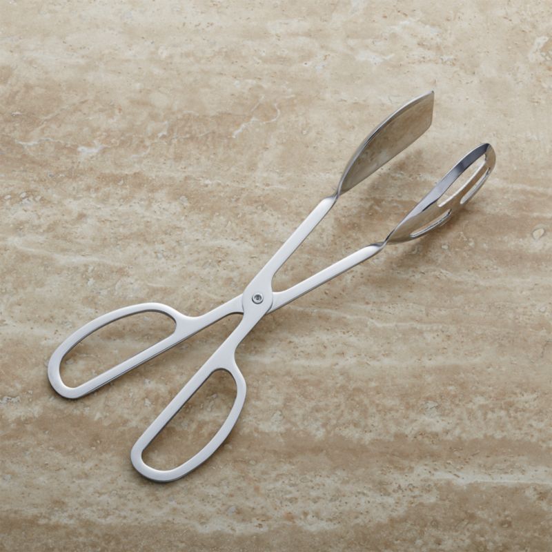 Scissor Handled Serving Tongs - image 0 of 4