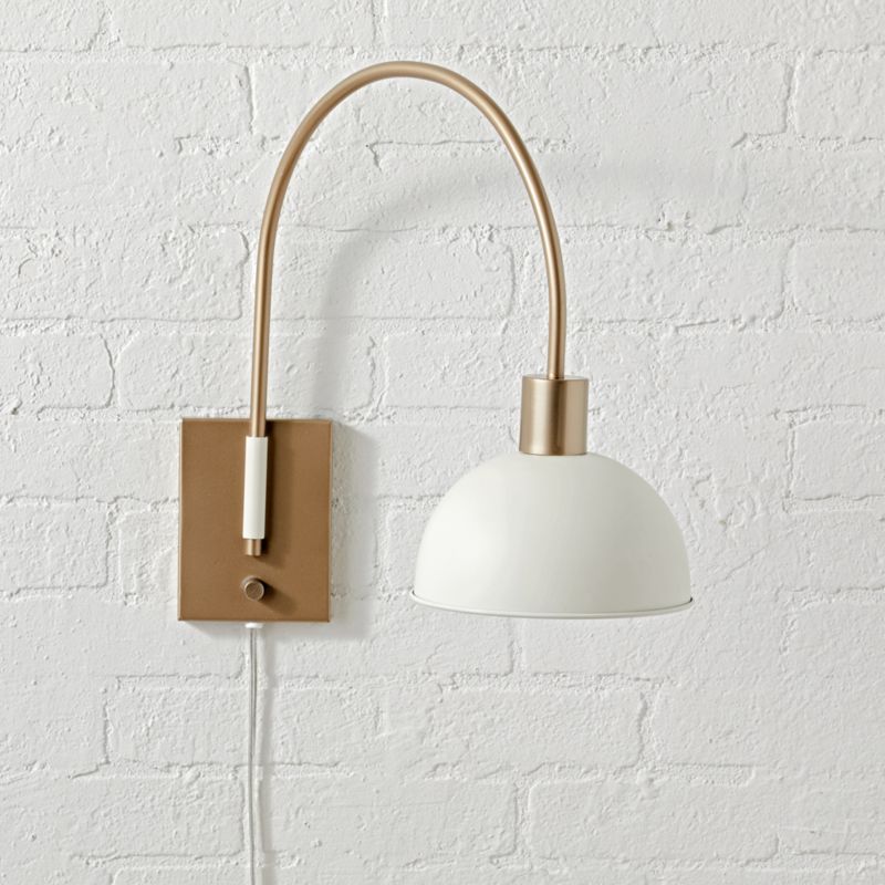Single Wall Mounted Adjustable Light, Wall Mountable Desk Lamp