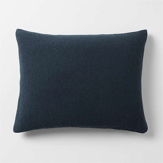 Scoop Deep Indigo Organic Cotton Kids Pillow Sham