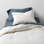 Supersoft Midnight Navy Blue Organic Cotton Gauze Kids Twin Sheet Set