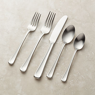 View Scoop Satin 20-Piece Flatware Set details