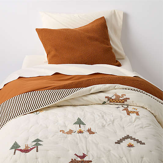 Cozy Cloud Undyed 100% Organic Cotton Kids Full Sheet Set