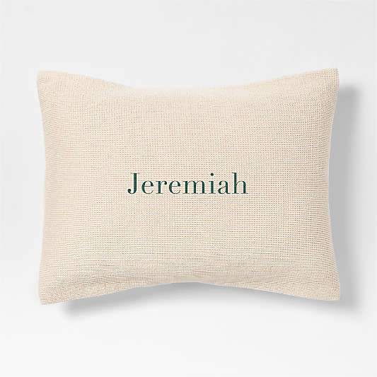 Scoop Undyed Organic Cotton Gauze Kids Pillow Sham