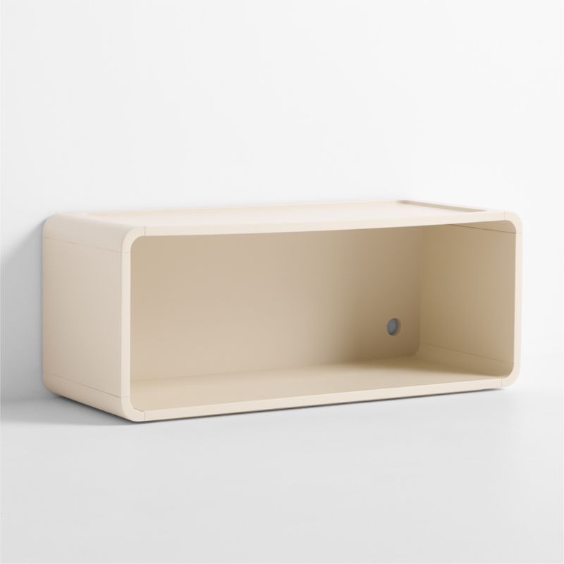 Scout Linen Wood Kids Stackable Bookshelf - image 6 of 10