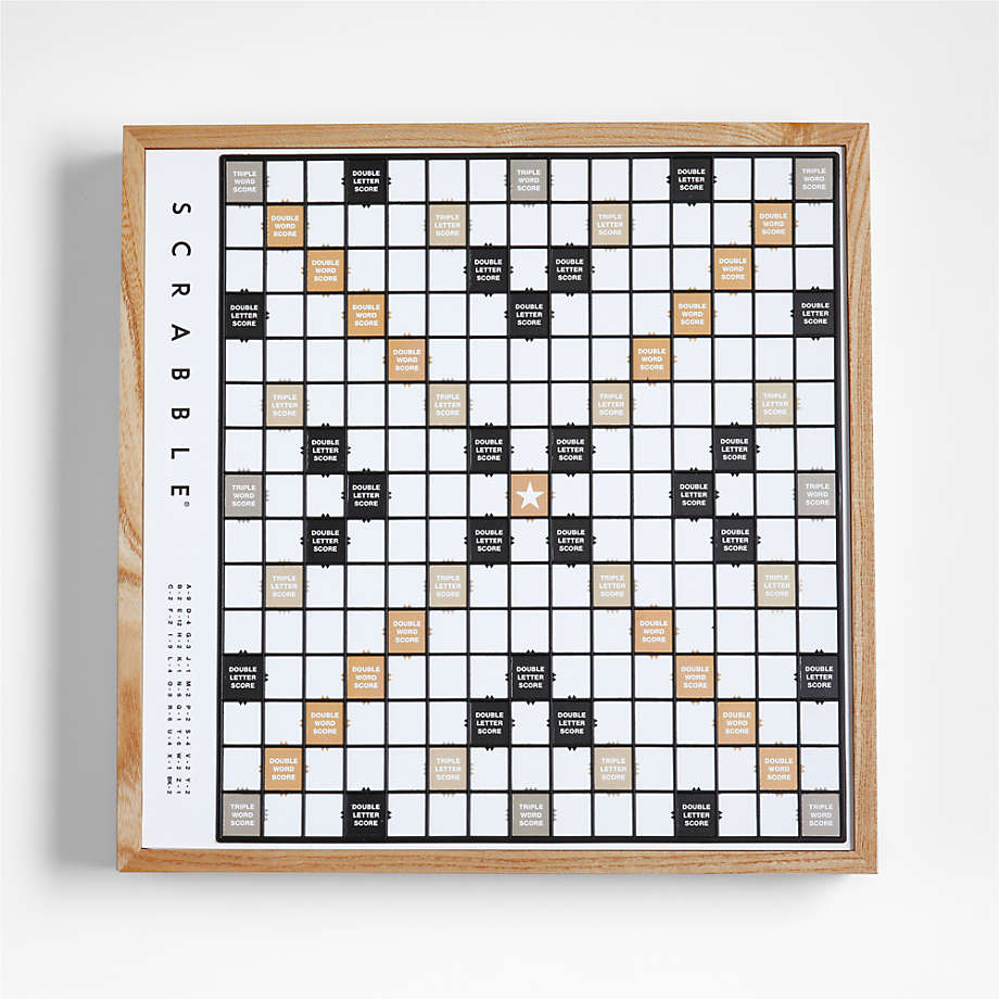 Crate&Barrel Scrabble ® Deluxe Edition Square One