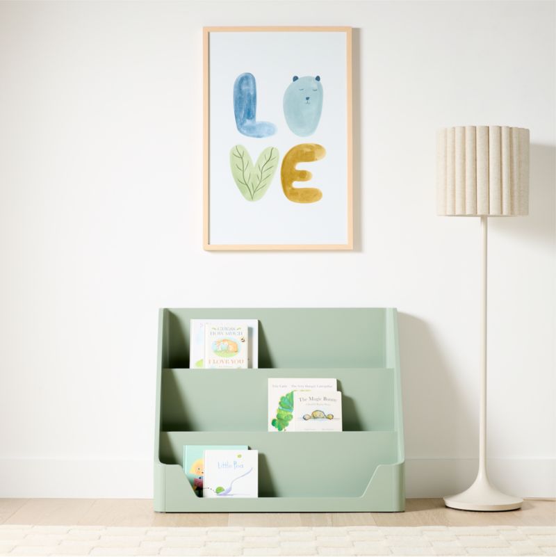 Scout Sage Wood Kids Low Bookcase - image 2 of 5