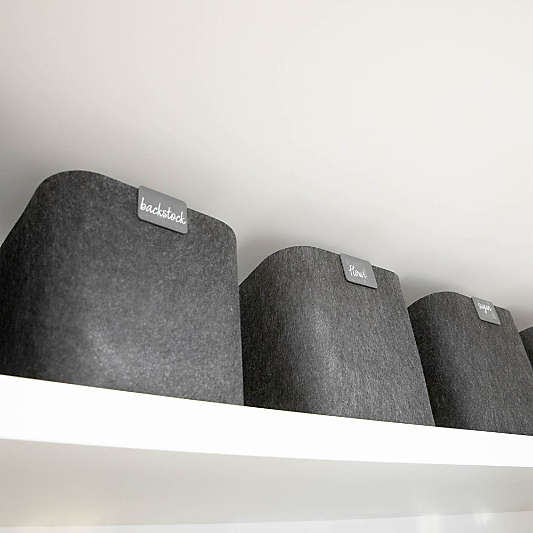 SortJoy Original Carbon Sculpted Storage Bin
