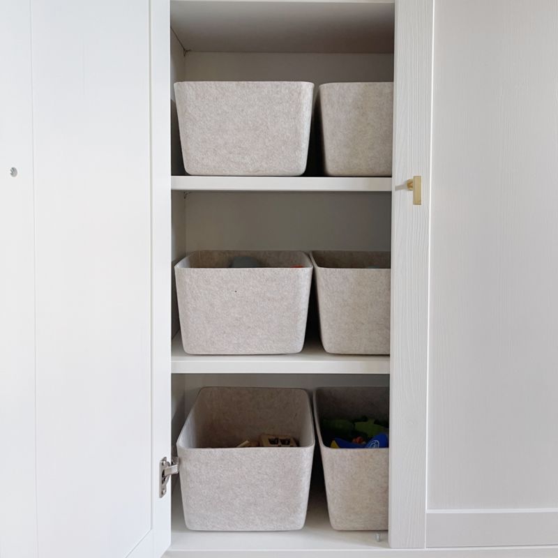 Sortjoy Wide Stone Sculpted Storage Bin - image 1 of 2