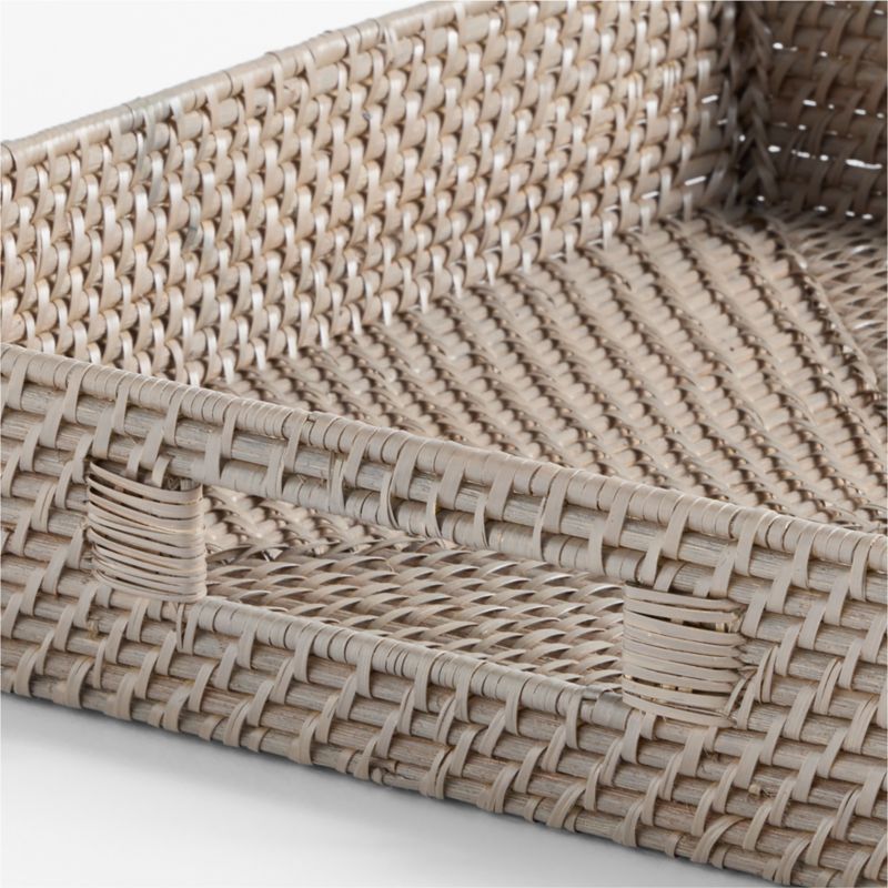 Sedona Grey Square Tray 16" - image 1 of 7
