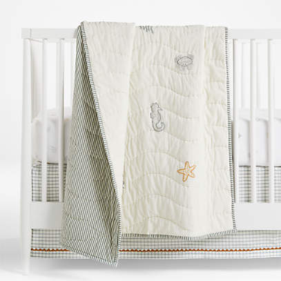 Cotton 2024 crib quilt