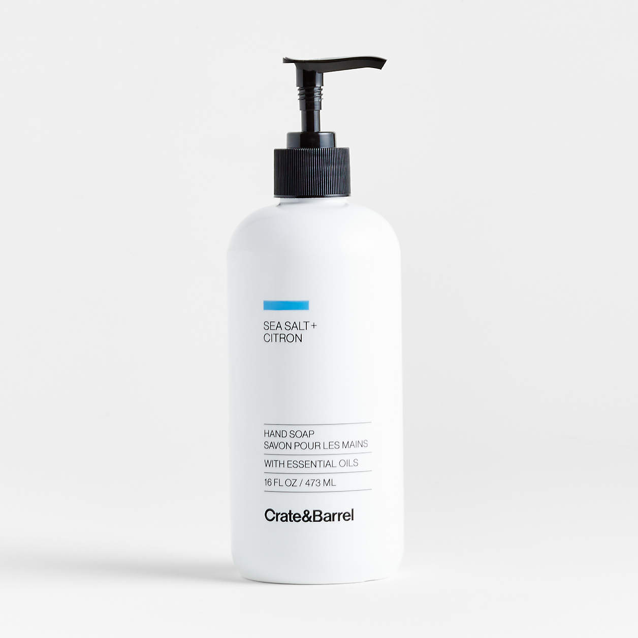 Sea Salt + Citron Hand Soap + Reviews | Crate & Barrel 