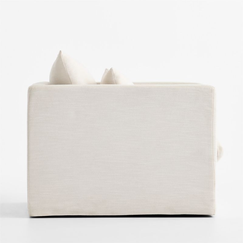 Seascape Upholstered Outdoor Swivel Lounge Chair - image 4 of 7