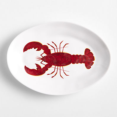 View Seaside Melamine Oval Platter details