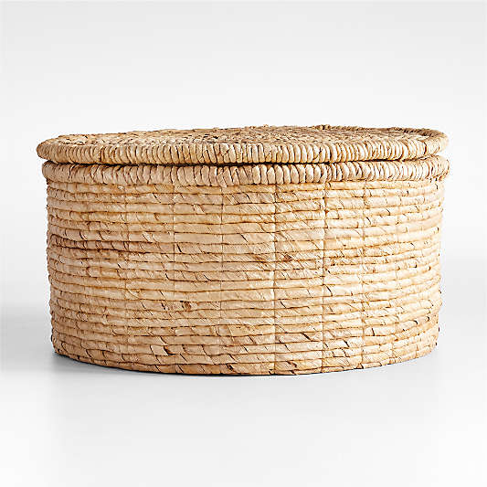 Baskets with Lids Crate & Barrel