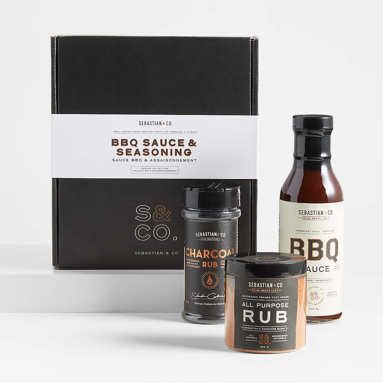 Sebastian & Co BBQ Sauce & Seasonings Set Crate & Barrel Canada