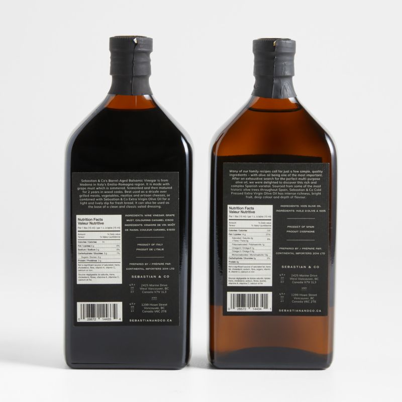 Sebastian & Co Olive Oil & Balsamic Vinegar Set - image 1 of 3