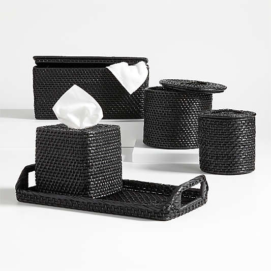 Sedona Black Bath Accessories