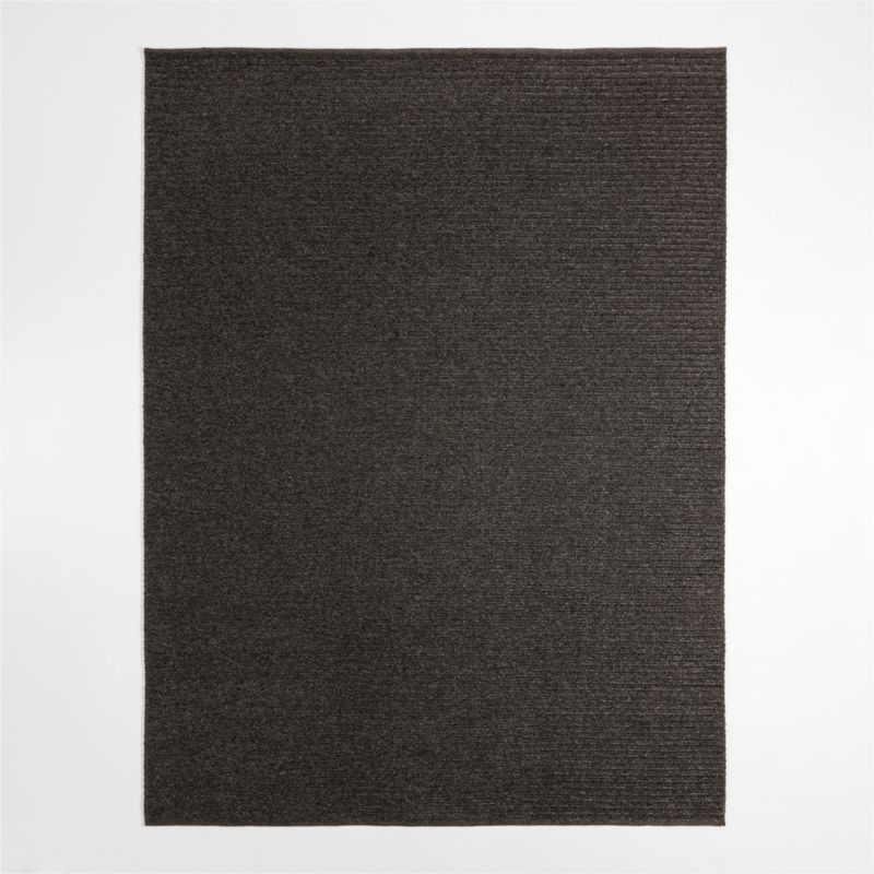 Sedona Pet-Friendly Performance Indoor/Outdoor Charcoal Grey Area Rug 8