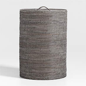 CRATE & BARREL Caja Cubre Pañuelos Sedona Gris Crate & Barrel