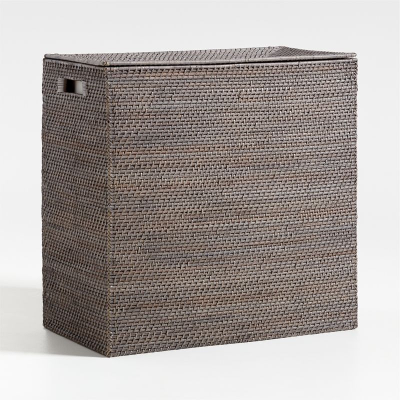 Homespun Washed Wicker Kids Extra Large Floor Storage Bin with Handles by  Leanne Ford + Reviews