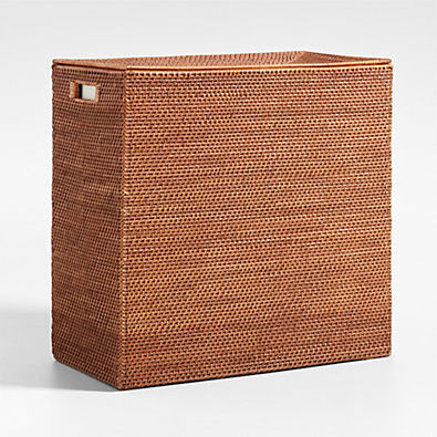 View Sedona Large Honey Laundry Hamper with Divided Liner details