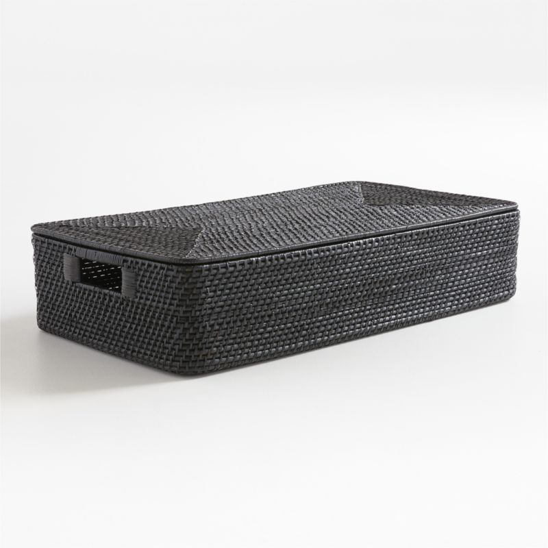 Sedona Black Under Bed Storage Basket - image 0 of 5